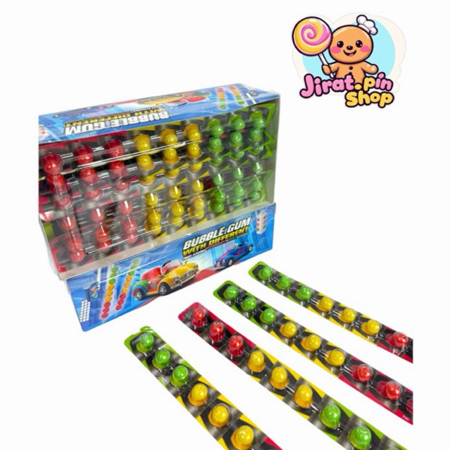 [ขนมนำเข้า] หมากฝรั่งไฟจราจร 30ชิ้น/แพ๊ค [พร้อมส่ง] ขนมหน้าโรงเรียน ราคาถูก