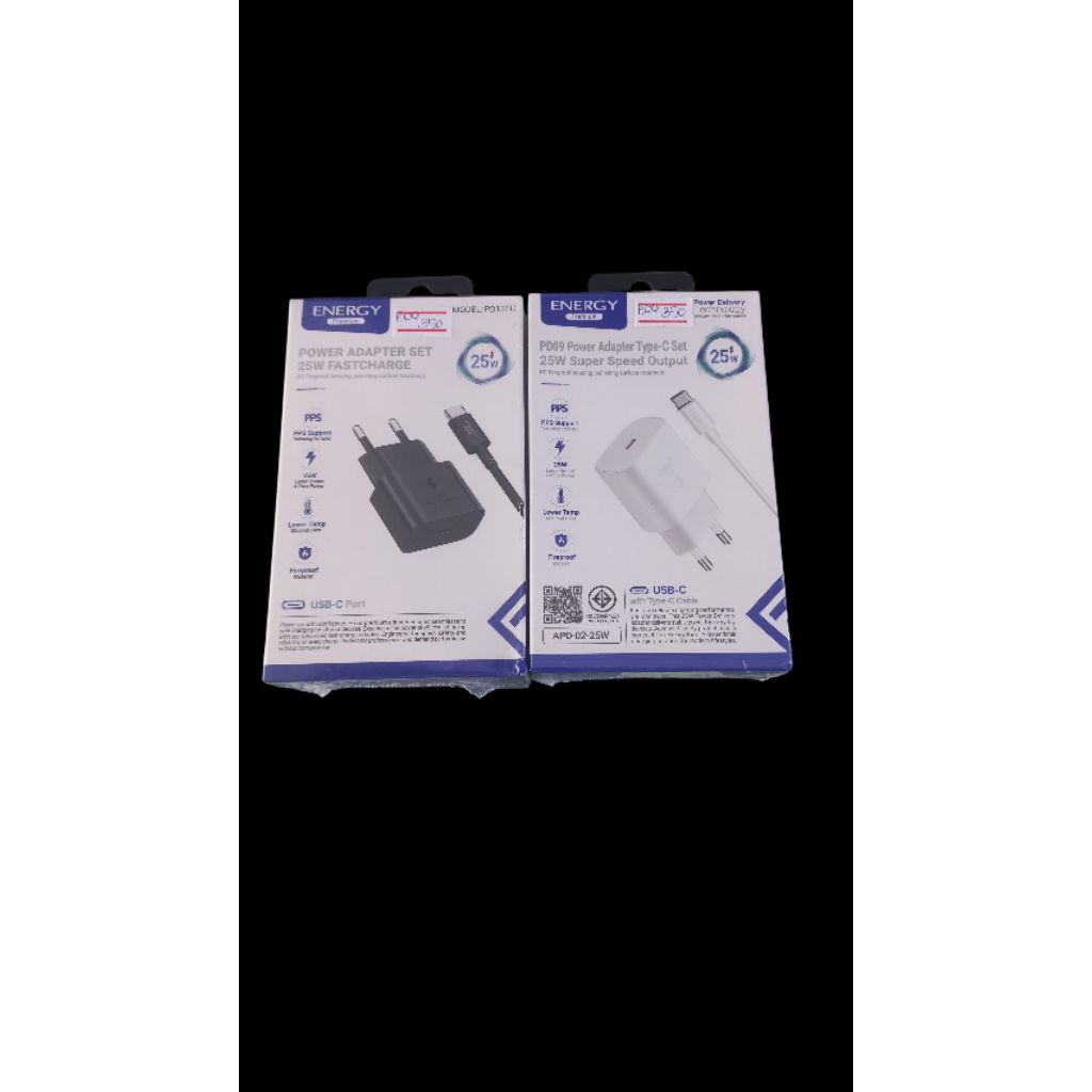 ชุดชาร์จ Type-C 25w (Energy)