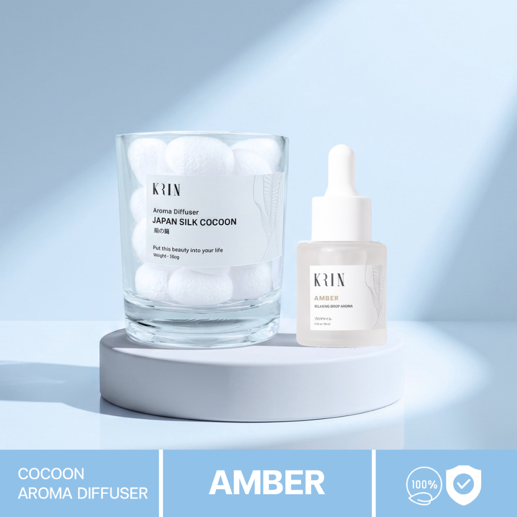Krin Cocoon Aroma Diffuser รังไหมอโรมา (Amber)