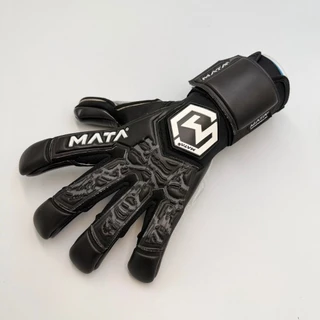 ถุงมือผู้รักษาประตู MATASPORT รุ่นท็อป Pro3Elite Black out สีดำ-โฟมดำ