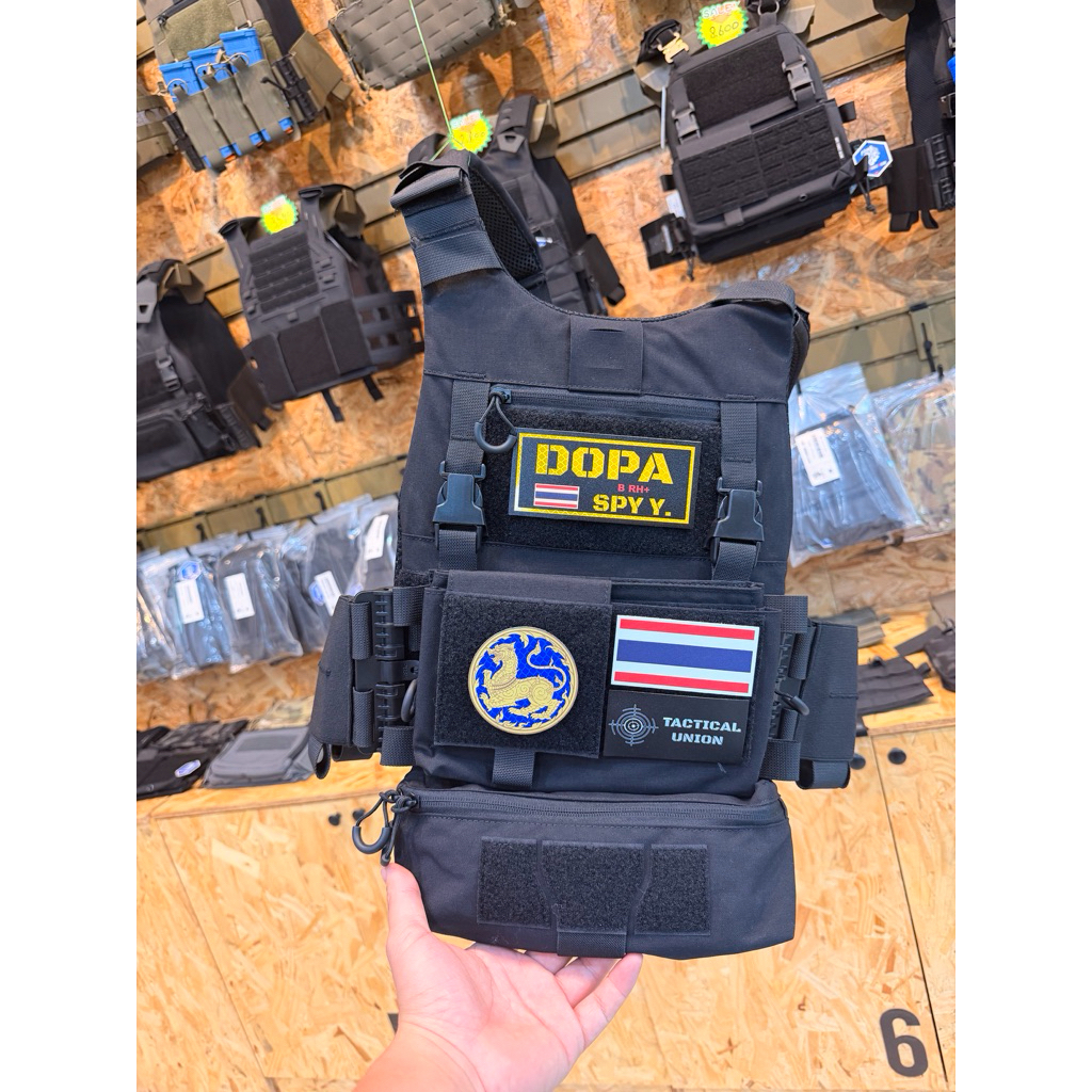 55 GEAR SET FCSK 5.5 เสื้อเกราะ TACTICAL VEST[TACTICAL UNION]