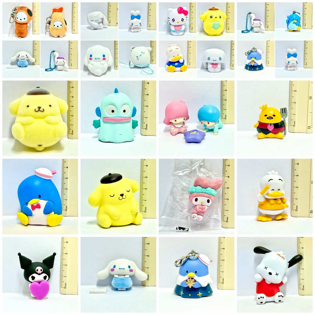 ของแท้ พร้อมส่ง ส่งไว ลิขสิทธิ์ Sanrio ซานริโอ้ โมเดล หุ่น ของเล่น ตุ๊กตา ฟิกเกอร์ พวงกุญแจ ของเล่น สะสม