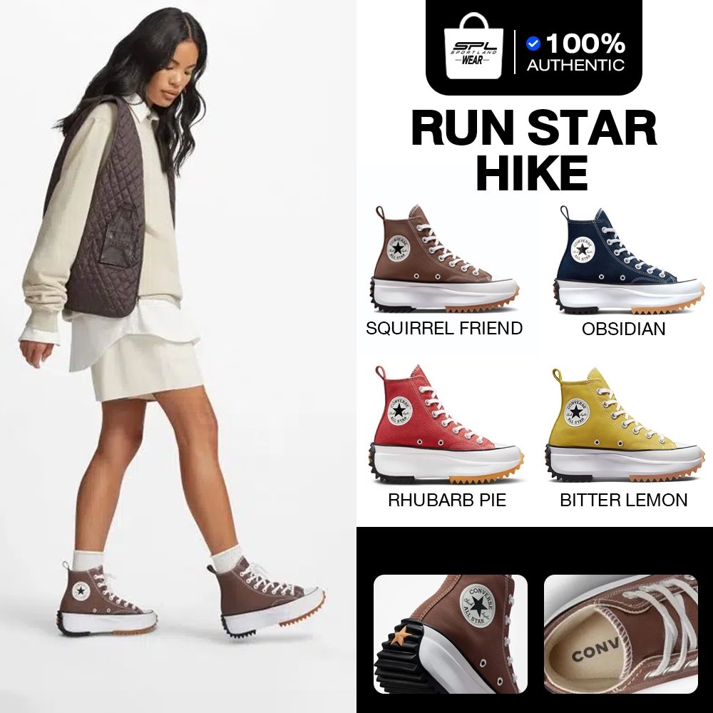 Converse คอนเวิร์ส รองเท้าผ้าใบ UX Run Star Hike HI A01366CH2NAXX / A01365CH2YLXX / A03061CS3BRXX / 