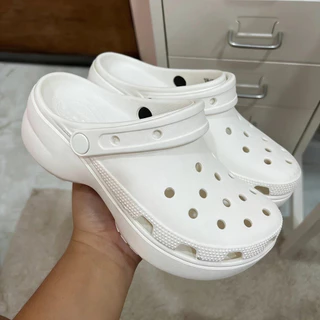 PF0M รองเท้าแตะ เสริมส้น ทรงสวย ใส่สบาย มีลายสีพร้อมส่ง