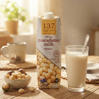 [สินค้าส่งด่วน] 137 ดีกรี นมแมคคาเดเมีย 1000 มล. 137 DEGREES MACADAMIA MILK 1000 ML.