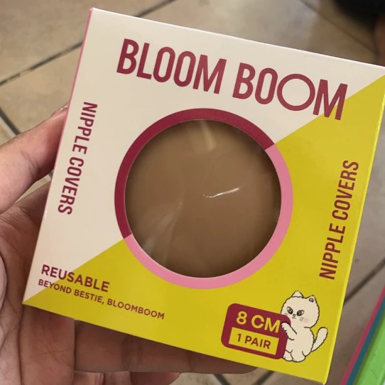 bloomboom ที่แปะจุก ปิดจุก(1 กล่องมี 2ชิ้น)