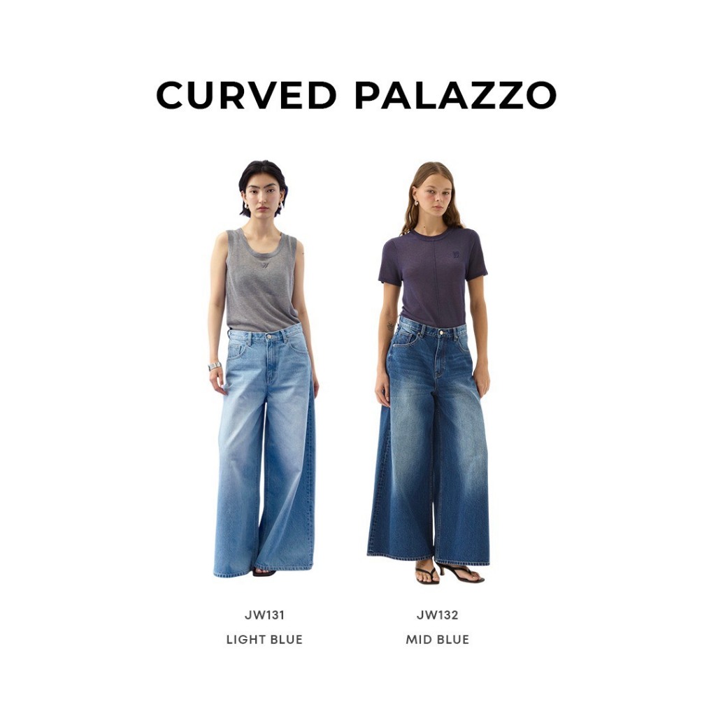 Wara Curved palazzo - JW131 , JW132