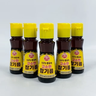 Otoki Sesame Oil 50ml น้ำมันงาแท้ 참기름 น้ำมันงาเกาหลี สินค้าเกาหลีแท้ 100% น้ำมันงาคั่ว