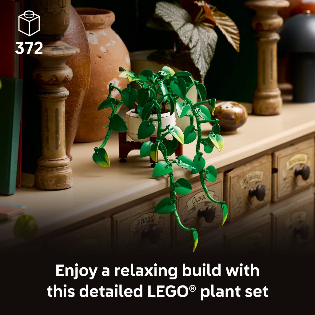 LEGO Botanicals ‏11512 بوتس ذهبي معلق (372 قطعة) — صورة 5
