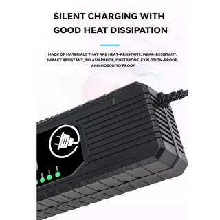 COD สายชาร์จจักรยานไฟฟ้า 48v/60v/72v 20AH เครื่องชาร์จจักรยานไฟฟ้า เครื่องชาร์จแบตเตอรี่รถยนต์ไฟฟ้า ดปิดอัตโนมัติ
