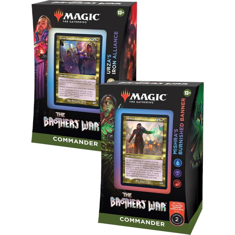 [พร้อมส่ง] MTG The Brothers' War Commander Decks Bundle