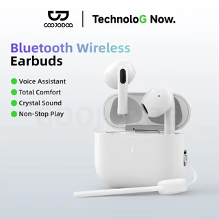 GOOJODOQ หูฟังไร้สาย J201 หูฟัง Bluetooth หูฟังบลูทูธ 5.3 พร้อมไมโครโฟนในตัว เสียงดี IPX5 ลดเสียงรบกวน