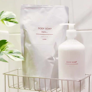 MUJI มูจิ สบู่เหลวอาบน้ำ Body Soap สารสกัดจากธรรมชาติ ผิวชุ่มชื้นและกระจ่างใส ขนาด 480 mL