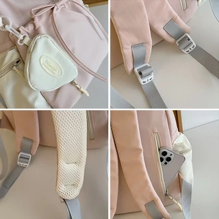 กระเป๋าเป้สไตล์ญี่ปุ่น-minimalist-ความจุใหญ่-สีทึบ-สไตล์สากล-กระเป๋านักเรียน