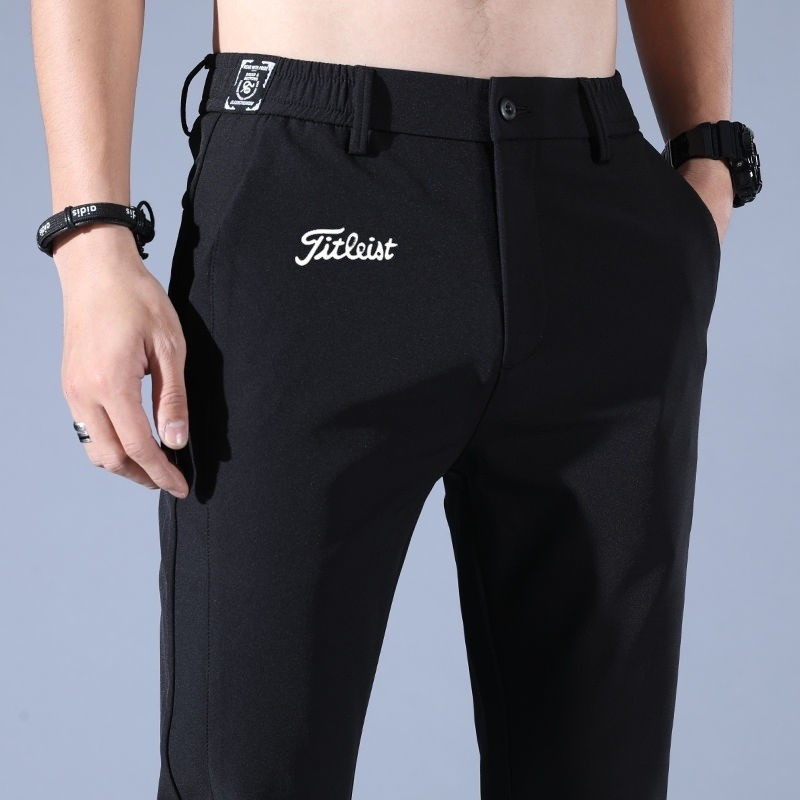 ไทยส่งสินค้าใหม่ Titleist ผู้ชายกอล์ฟกางเกงความเร็วแห้งระบายอากาศกอล์ฟกีฬากางเกง 29-38 ขนาด