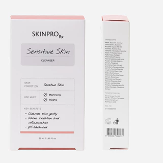 แพ็คสุดคุ้ม! Sensitive Skin Cleanser คลีนเซอร์เพื่อผิวแพ้ง่าย เติมความชุ่มชื้น 50 ml. x 4 ชิ้น