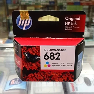 HP682 หมึกแท้ ดำ คู่ 2-pack | ของแท้ 100% HP | ใช้กับ HP DeskJet 2775 2776 2777 2778 2779 6078 6478