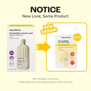 Ongredients Skin Barrier Calming Mask