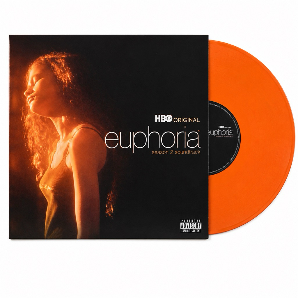 พร้อมส่ง「Euphoria Season 2 Soundtrack 」1LPสีส้ม/แผ่นเสียง/VInyl ใหม่เอี่ยม