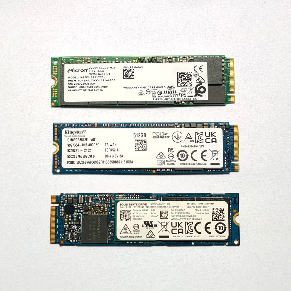 M2 NVMe 512GB ของแท้ มือสอง สภาพสวย