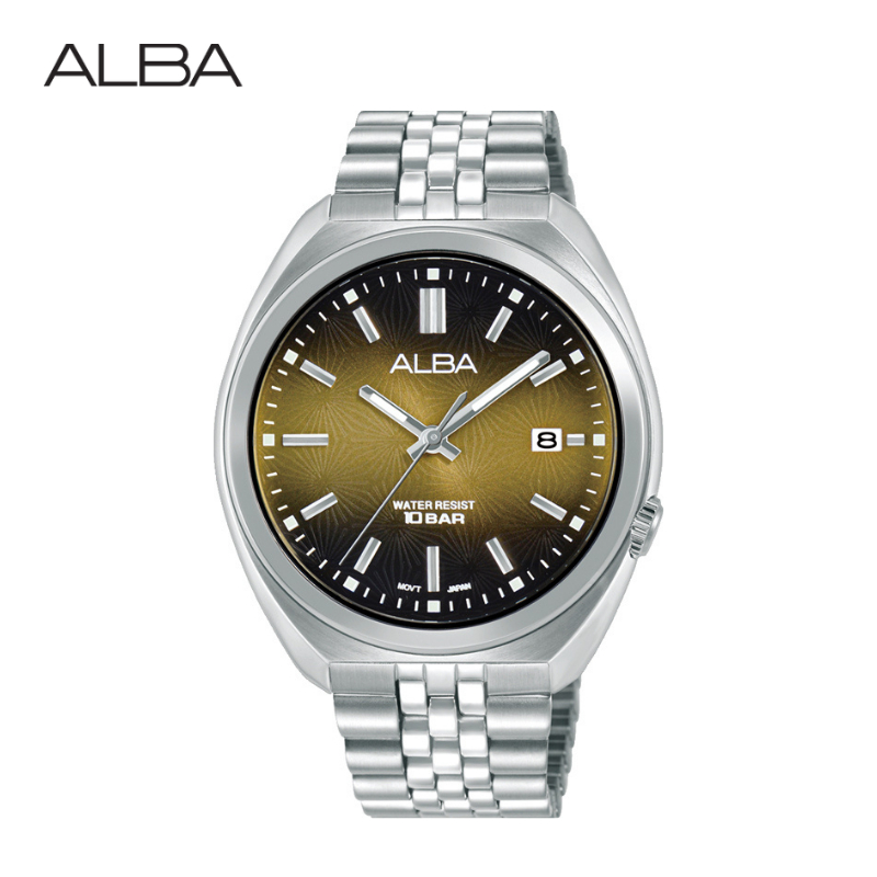 ALBA Sportive Quartz อัลบา นาฬิกาข้อมือ รุ่น AS9W35X ขนาด 40.95 mm. สีทอง