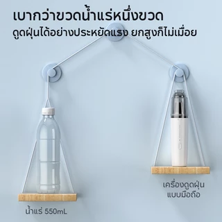 Muller เครื่องดูดฝุ่นไร้สาย Miniเครื่องดูดฝุ่นในรถ ใช้ได้ทั้งในรถและที่บ้าน เครื่องดูดฝุ่นคีย์บอร์ด พลังแรงมหาศาล