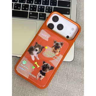 “พร้อมส่ง” เคสการ์ตูนน้องหมา (แม่เหล็ก) รองรับ 17Pro/17Promax