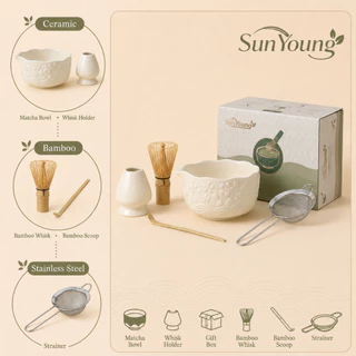 🍵[chawan matcha 5 set]🔥ชุดชงมัทฉะ ถ้วยชงชามัทฉะ ของขวัญ ชุดชงชา🎁COD จัดส่งภายใน 24 ชั่วโมง