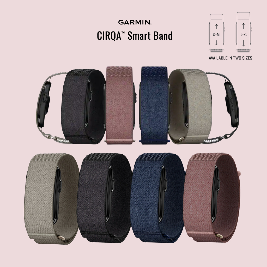[Pre-Order] *สินค้าประกันเมกา* Garmin CIRQA™ Smart Band  Tracker ไร้หน้าจอ