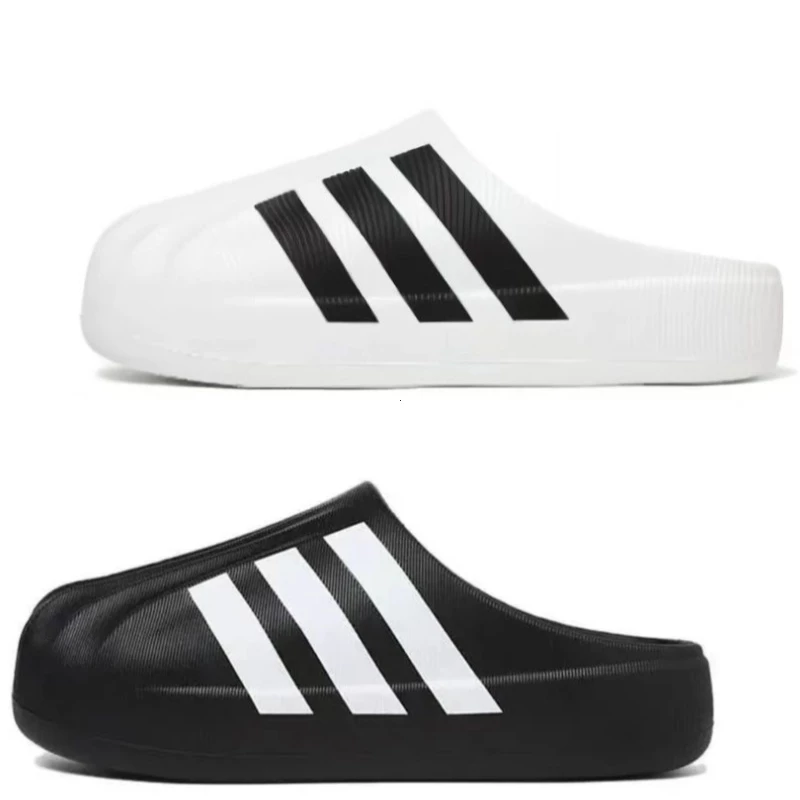 Adifom Superstar Mule รองเท้าแตะ รองเท้าแตะผู้ชายฤดูร้อนกลางแจ้งที่มีคุณภาพสูงรองเท้า