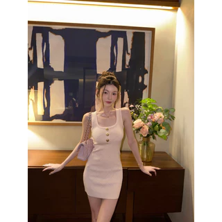 Butter Vanilla dress ชุดเดรสสีครีมละมุนแต่แอบแซ่บเบาๆ ✨ เดรสสีครีมที่ใส่แล้วผิวดูเนียนขึ้นทันที