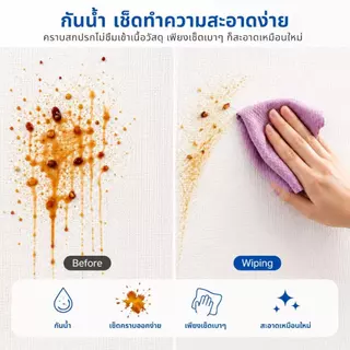 🌷สติ๊กเกอร์ติดฝาผนัง 🔥สีเงินคือแถบกาว🔥 กว้าง50xยาว280ซม. หนา1.8มม. วอลเปเปอร์ตกแต่งบ้าน กันน้ำ มีกาวในตัว HQT-05/06