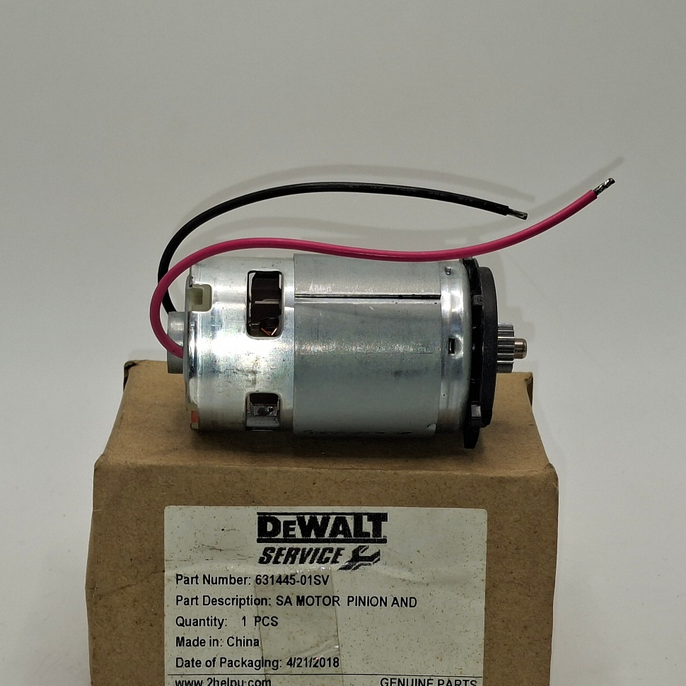 DEWALT อะไหล่มอเตอร์ สว่านไร้สาย ใช้กับรุ่น DC750 ใช้ประกอบงานซ่อมอะไหล่แท้ part no 631445-01