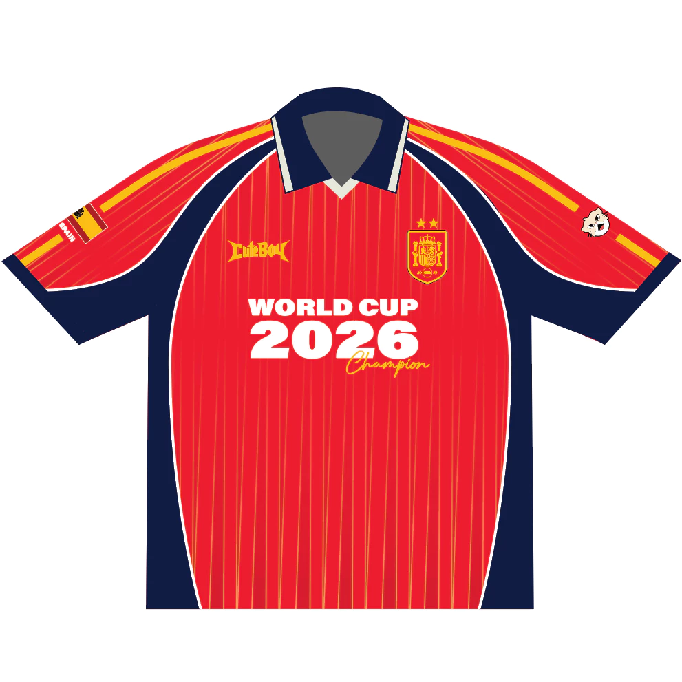 CuteBoy | [Pre-Order] GATITO SPAIN JERSEY เสื้อบอลโลก 2026 เสื้อกีฬา