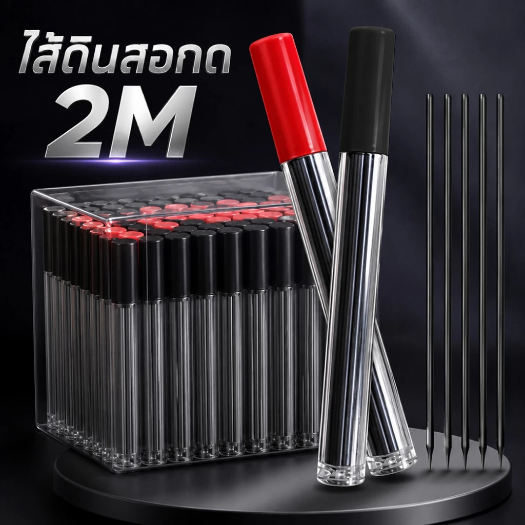 🔥ราคาส่ง🔥ไส้ดินสอกด 2M อย่างดี ✔️พร้อมส่งในไทย ไส้ดินสอ 2M เครื่องเขียน Ohwowshop อุปกรณ์การเรียน