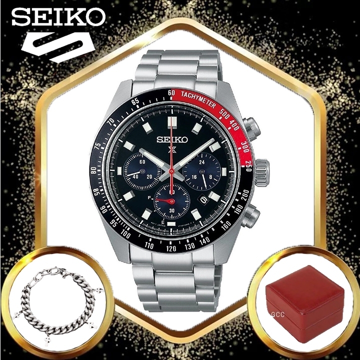 100% Original Seiko Prospex SSC915P1 Men's ปฏิทิน stainless steel Sports waterproof watches นาฬิกาผู