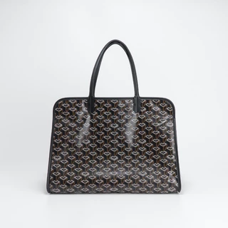 [ LoveGood ] Sphere OT กระเป๋าสะพาย Tote Bag 16" วัสดุ Canvas และหนังวัวแท้ ใส่ Notebook จุของได้เยอะ