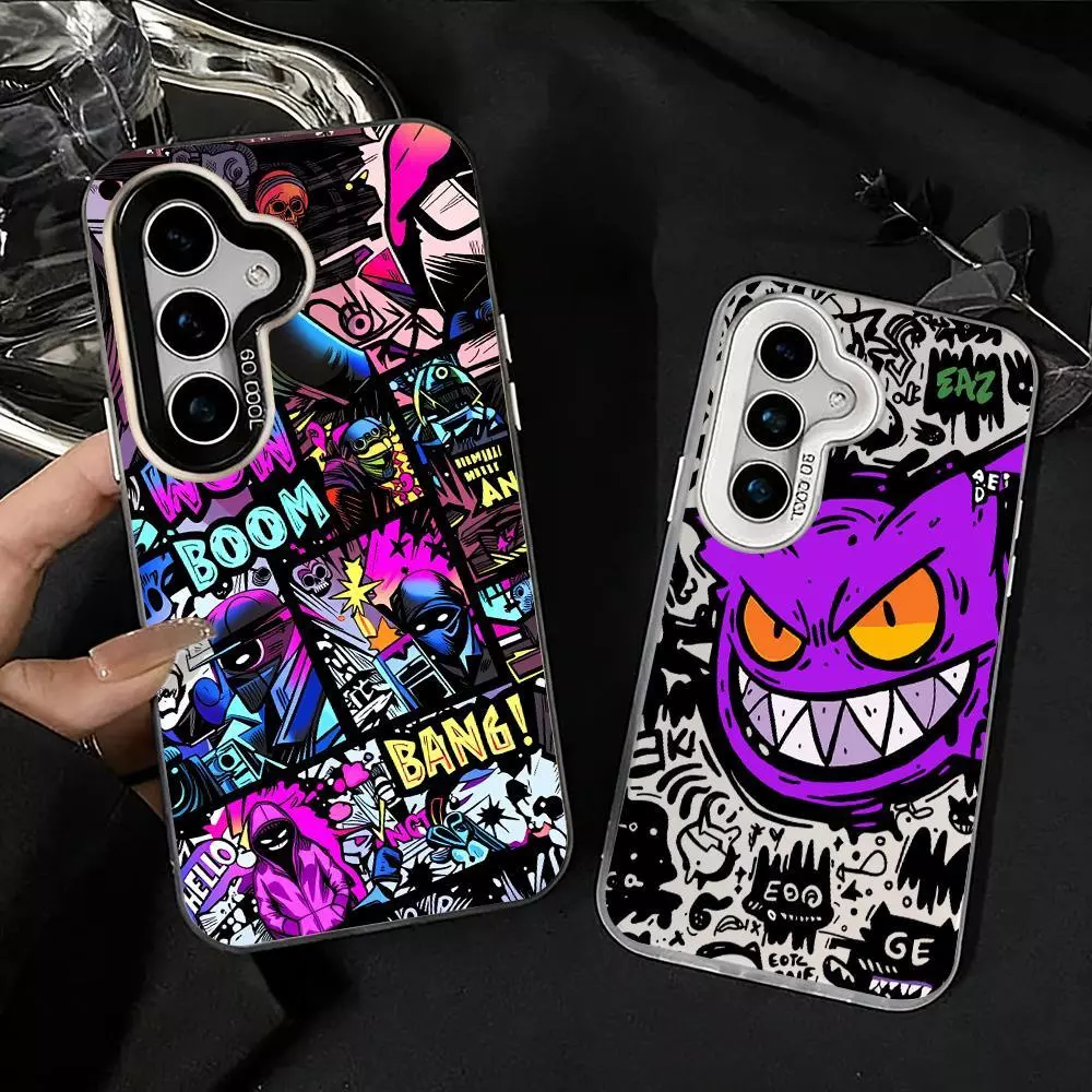 IMD เคสมือถือ For Samsung A55 A57 A37 A07 A17 A06 A56 5G A16 A36 A15 A05S 4G A35 A54 A26 A22 เคสโทรศัพท์ COD สีสันสดใส