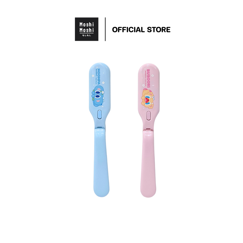 Moshi Moshi Hair Brush หวีแปรง หวีแปรงผม หวีพกพา ลาย MOOMPA ลิขสิทธิ์แท้ รุ่น 7100078931 และ 7100079155