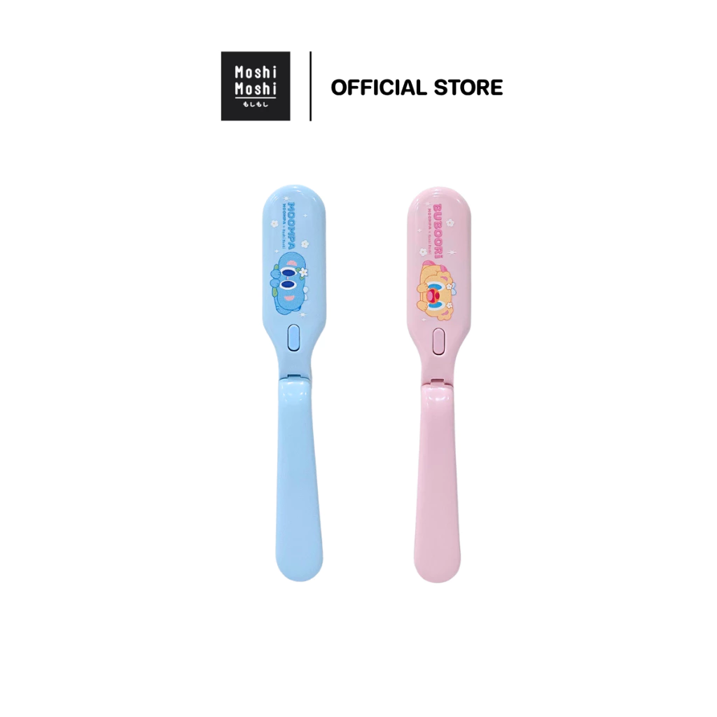 Moshi Moshi Hair Brush หวีแปรง หวีแปรงผม หวีพกพา ลาย MOOMPA ลิขสิทธิ์แท้ รุ่น 7100078931 และ 7100079155