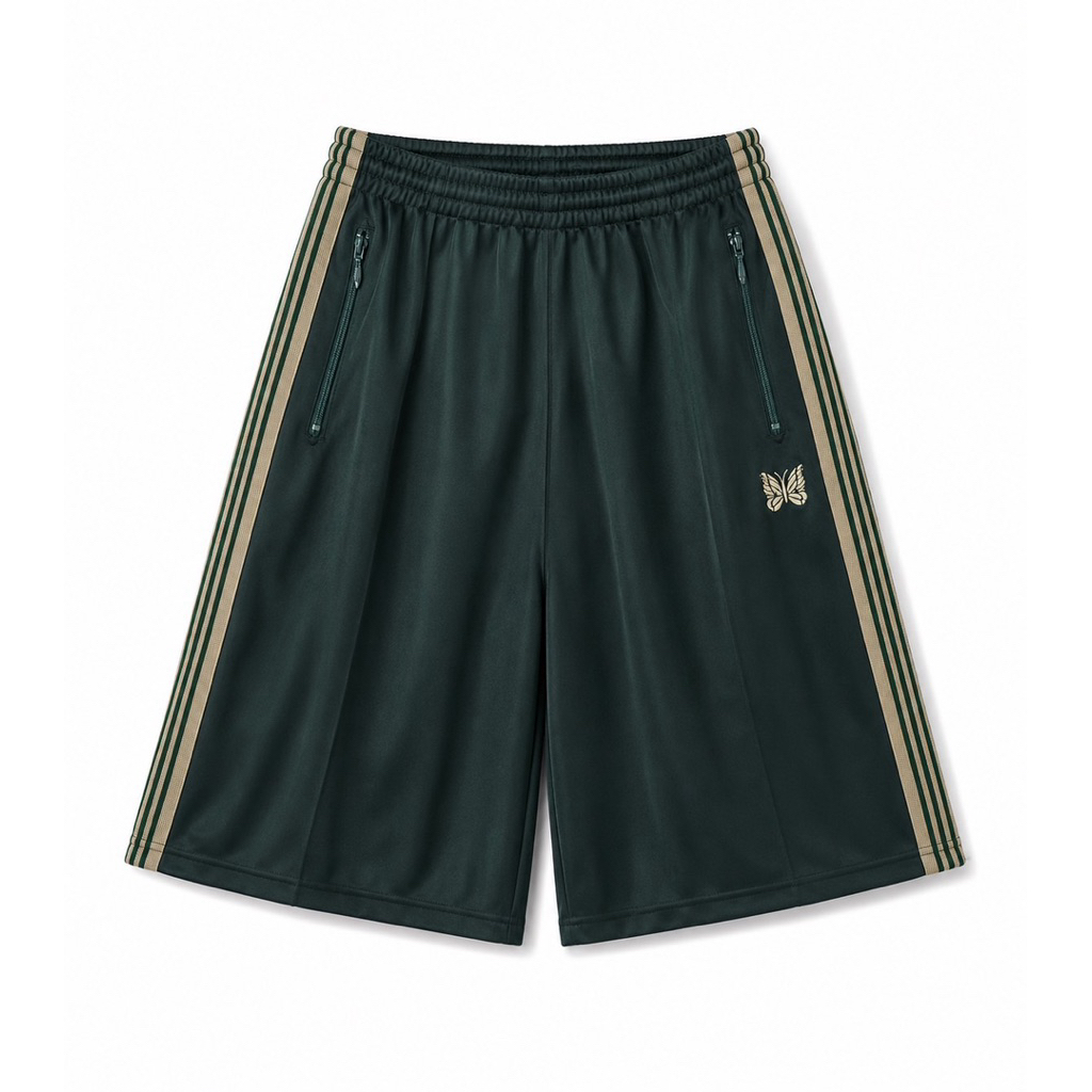 NEW !!! NEEDLES H.D. NYLON TRACK SHORTS
