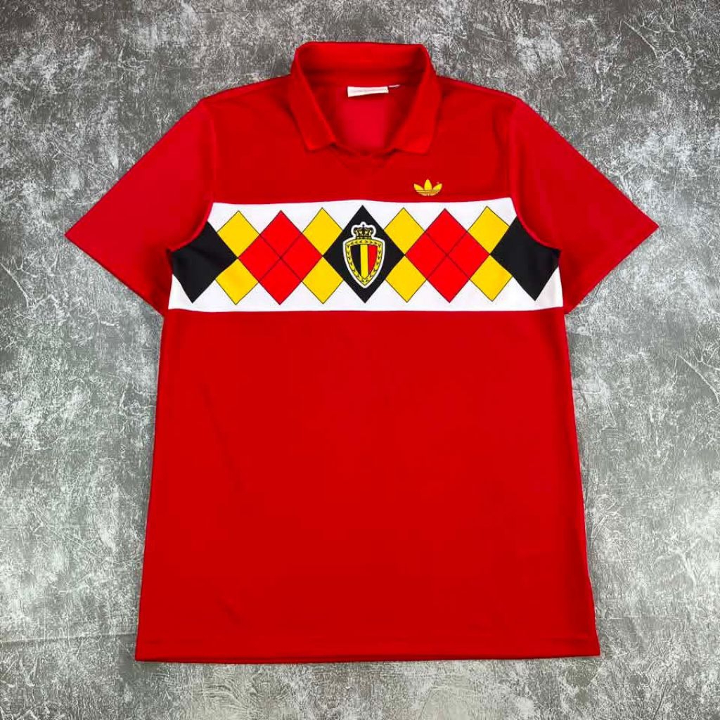 Belgium 1984 เสื้อบอลแท้  retro