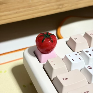PNS104 [keycap] คีย์แคปมะเขือเทศ สำหรับ Mechanical Keyboard