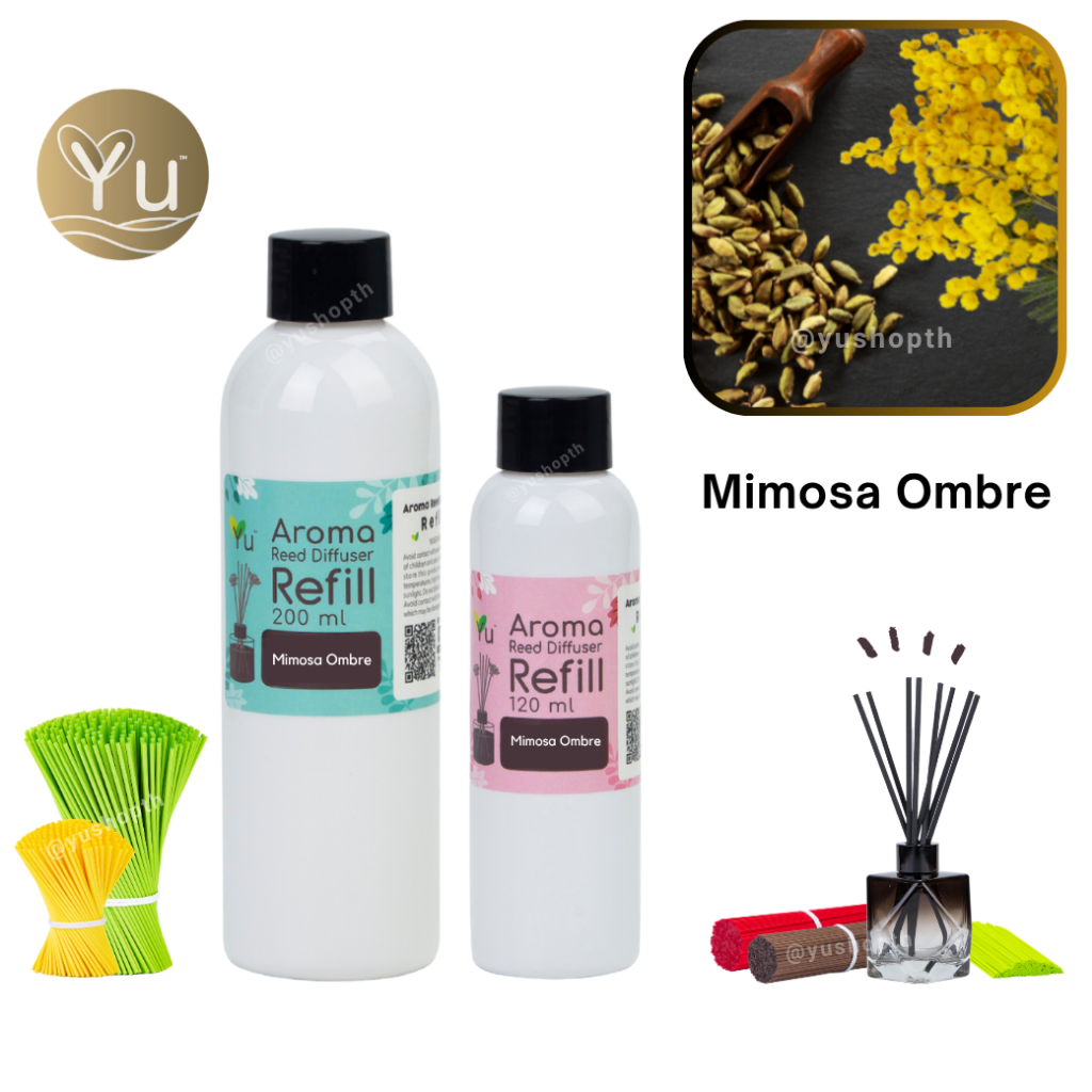 🌟 Refill รีฟิล 🌟 กลิ่น Mimosa Ombre (มิโมซ่า ออมเบร) : กลิ่นคล้าย J Malonee Mimosa & Cardamom สำหรับ
