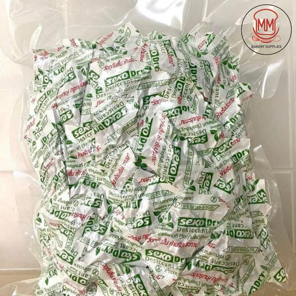ซองกันชื้น SEKO Dry Food Grade จากฝรั่งเศส สำหรับอาหาร ป้องกันความชื้น รักษาความกรอบ ป้องกันเชื้อรา (แพ็ค 50 / 100 ชิ้น)