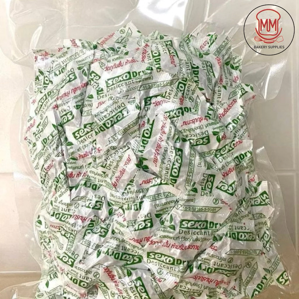 ซองกันชื้น SEKO Dry Food Grade จากฝรั่งเศส สำหรับอาหาร ป้องกันความชื้น รักษาความกรอบ ป้องกันเชื้อรา (แพ็ค 50 / 100 ชิ้น)