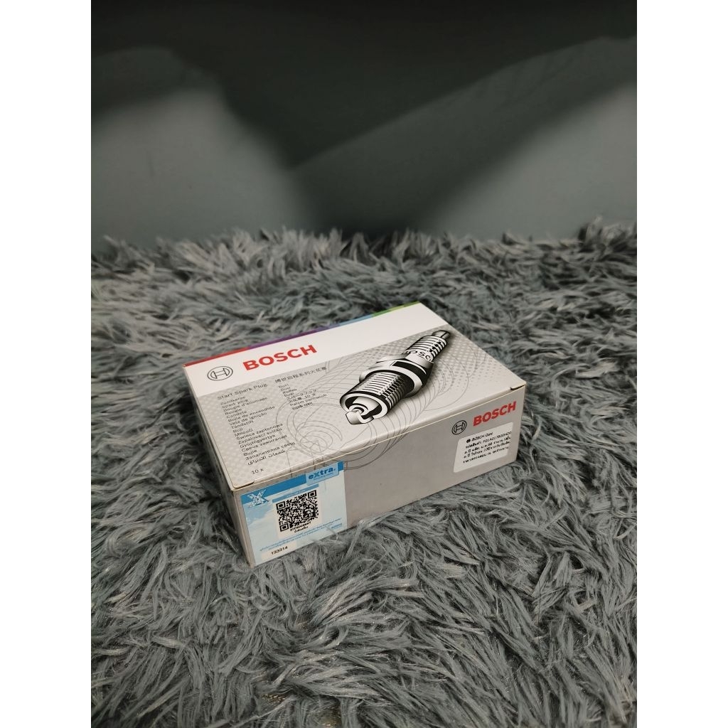 หัวเทียน BOSCH แท้  A7TC  W100 W110คาบู Dream100 Smash Mio Spark-z 1กล่อง