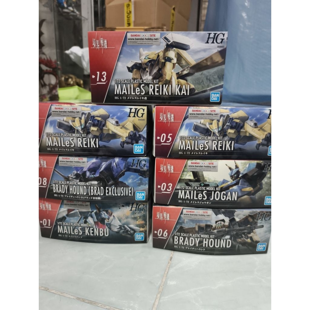 สินค้า​ราคาพิเศษ​มือ1ยัง​ไม่​ประกอบ​ กล่องไม่คม HG 1/72