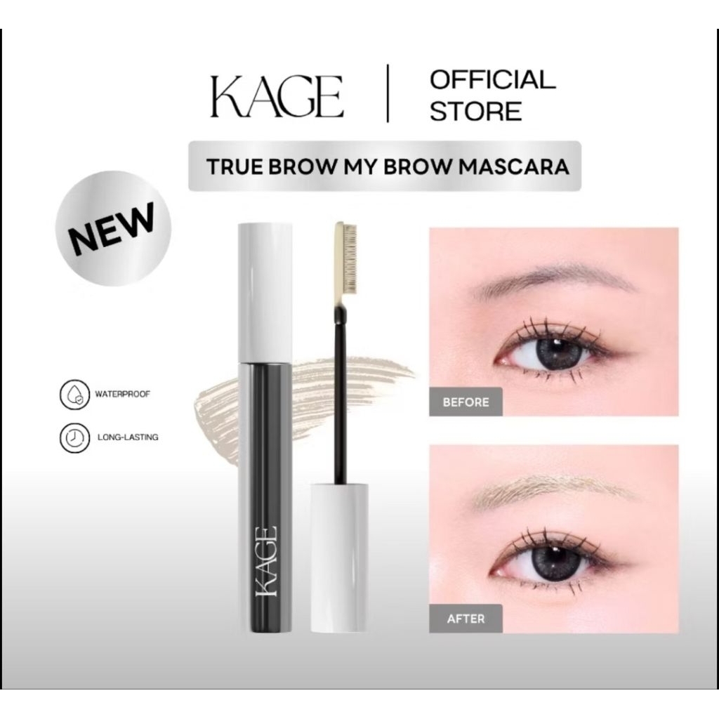 มาสคาร่าคิ้ว KAGE 06 Peachmilk