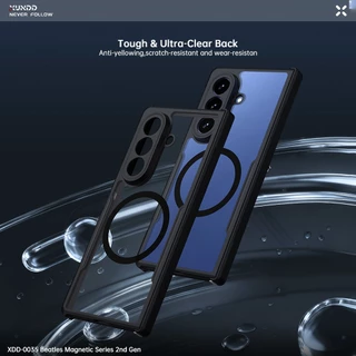 XUNDD เคส ใช้สำหรับ Case Samsung Galaxy Z Fold 5 6 7 8 Ultra เคสโทรศัพท์กันกระแทกแบบแม่เหล็ก รองรับการชาร์จแม่เหล็ก